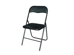 Klapstoel Zwart