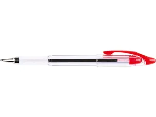Balpen Met Dop Delta Navulbaar Medium Rood - 2