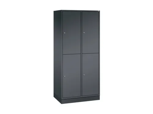 grootvolume garderobekast,HxBxD 1950x820x500mm,2x2vak.,vak B 360mm