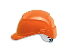 Uvex Airwing B-WR veiligheidshelm, oranje, per stuk geventileerd