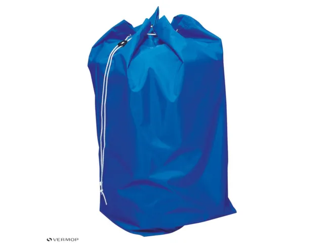 Nylon Vuilniszak,120L,Nylon,Blauw