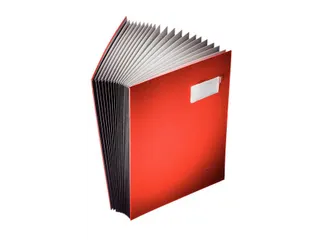 Vloeiboek Leitz 5700 rood 20 vakken - 3