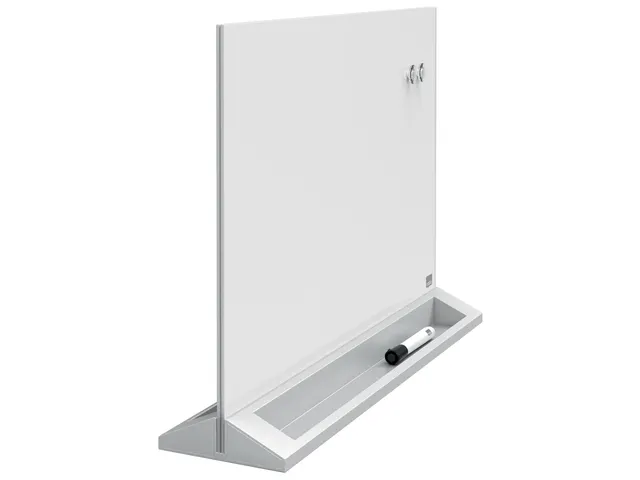 Desktop Glasbord Magnetisch Nobo Diamond 58.5x44.7cm