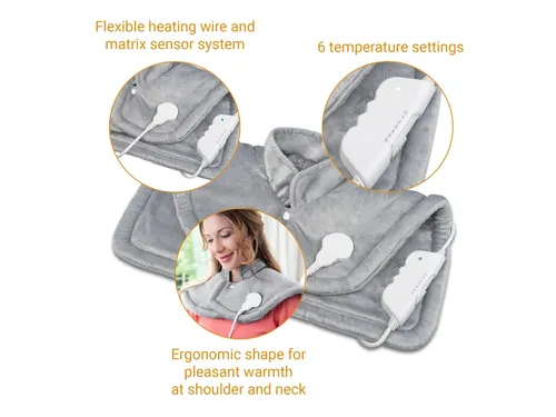 Medisana HP 622 Schouder Warmtekussen Grijs