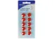 Aimant Westcott Ø 15x8mm 100g Rouge Set 10 pièces