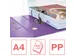 ordner Colour'Breeze A4 PP rug van 7,5 cm lavendel