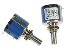 10-Slagen Potentiometer 100E