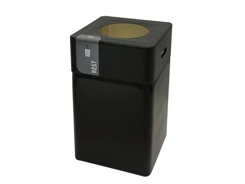 AFvalbak Blackline Rest 75 liter Zwart