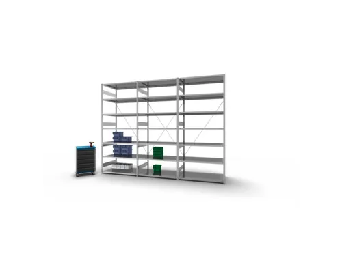 systeemstelling,aanbouwveld,HxBxD 3000x1310x835mm,vakl. 330kg
