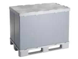 Vouwbare Palletbox Pp/pe Hxlxb 940X1200X1000Mm 850L 3Sledepoten