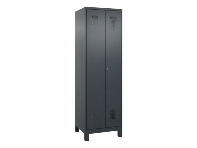 locker voor scheiding van kleding,HxBxD 1950x600x500mm,2vak