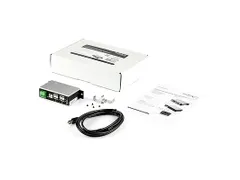 4-Port USB 2.0 Hub - Metalen Industriële USB-A Hub met ESD