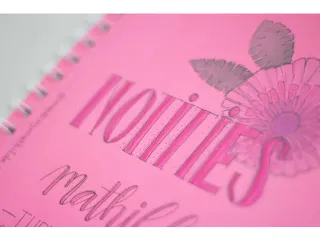 Plakboek Kangaro A5+ 120 grams 40 vel, voorkant roze - 4