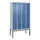 locker voor scheiding van kleding,HxBxD 2120x1200x500mm,4vak