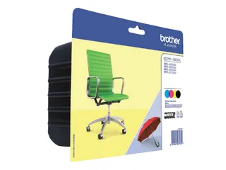 Brother LC-229XLVALBP Inktcartridge Zwart + 3 Kleuren HC - 1