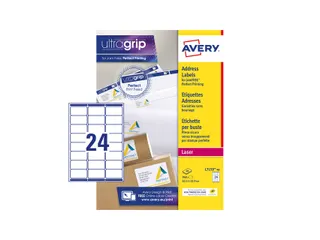 Adresetiket Avery QuickPeel L7159-40 63.5x33.9mm Wit 960 stuks - 4