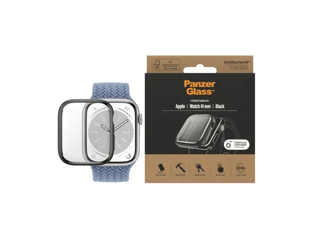 PanzerGlass Full body Case Apple Watch Series 9 | 8 | 7 | 41mm | Bl