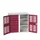universele kast,HxBxD 1000x1050x550mm,2xStalen bodem,8lade(n)