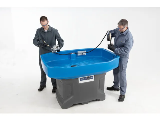 reinigingsstation,vulvolume 100l,werkoppervlak HxBxD 990x1450x900mm