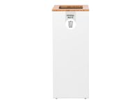 Afvalinzamelingsunit Lune Paxa Medium 34 Liter Wim Bamboe Grijs