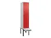 locker voor scheiding van kleding,HxBxD 2120x400x815mm,1vak