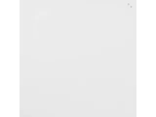 Glasmagneetbord Naga 100x100cm Pure White - 1