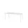 Domino Basic Tafel Vaste Hoogte 2000x800mm Grijs 25mm Wit 4-Poots