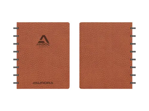 Schrift Adoc Business A5 lijn 144 pagina's 90gr bruin