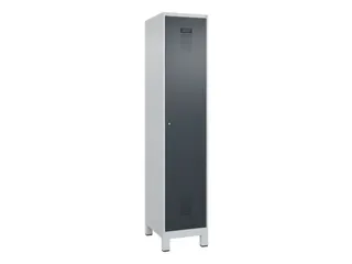 locker,HxBxD 1950x400x500mm,1vak,vak B 400mm,cil.-slot,voeten - 3