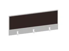 baliepaneel bureau aanbouw achter MP-lichtgrijs BN2036-bruin 1200mm