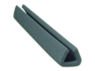 Schuimprofiel U-45 blauw recycled polyethylene 2000mm 80 stuks - 1