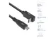 Kabel ACT USB-C standaard naar USB-C hoek boven/beneden 10Gbps 1m
