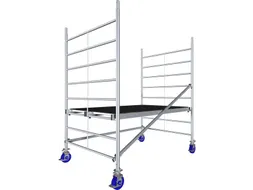 rolsteiger,werk H 2,9m,steiger H 2,35m,1platform(s),m. luik
