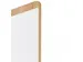 Tableau blanc Rocada Natural 100x120cm blanc mobile double face