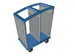 Ecolab Vario Maxx Basiselement hoofdmodule zonder handvat Blauw 3 wand