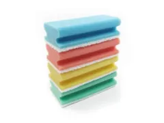 Polifix Schuurspons Groen Wit pak 10 stuks