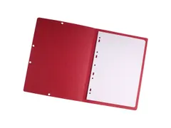 Elastomap Nature Future zonder kleppen A4, 400 g/m², rood karton