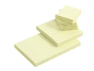 Memoblok Quantore 76x76mm geel - 4