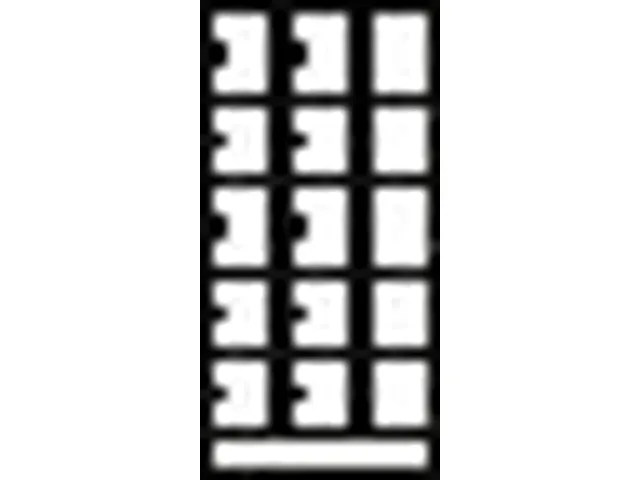 Armoire Multicases Portes Vitrées Hxlxp 1850X930X500Mm 15Cases Largeu