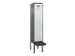 locker met bank,voor scheiding van kleding,HxBxD 2120x400x815mm,1vak