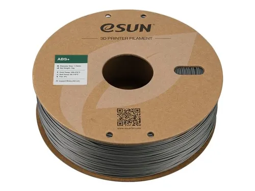eSUN 3D printer Filament ABS+ 1,75mm Zilver 1kg