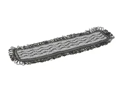 Microfiber Damp42 microvezel vlakmop donkergrijs klittenband 400mm