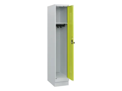 schoollocker,HxBxD 1630x300x500mm,1vak,vak B 300mm,draaigrendel,sokkel