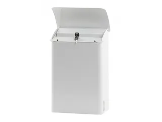 Wandbrievenbus Wit 29 Cm Staal - 2
