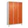 dubbeldekse locker,HxBxD 1950x1200x500mm,3x2vak.,vak B 400mm