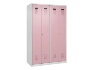PBM-locker,HxBxD 1850x1200x500mm,4vak,vak B 300mm,cil.-slot - 2