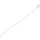15cm Kabelbinders met montagegat 3mm wit 100 stuks