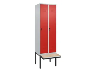locker voor scheiding van kleding,HxBxD 2120x600x815mm,2vak - 1