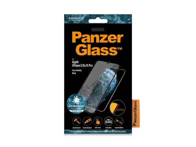 PanzerGlass Screen Protector iPhone 11 Pro | Xs | X | Edge-to-Edge,