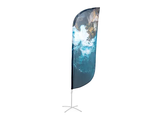 Print Paddle voor Beach Flag Alu 205cm, 86x162cm Enkelzijdig